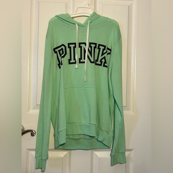 PINK sweatshirt in the color teal - Picture 1 of 1